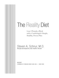 Cover image: The Reality Diet 9781583332504