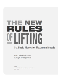 Cover image: The New Rules of Lifting 9781583332382