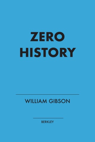 Cover image: Zero History 9780399156823