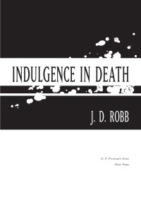 Cover image: Indulgence in Death 9780399156878