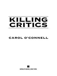 Cover image: Killing Critics 9780425238066