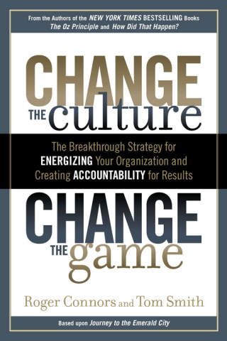 Cover image: Change the Culture, Change the Game 9781591843610