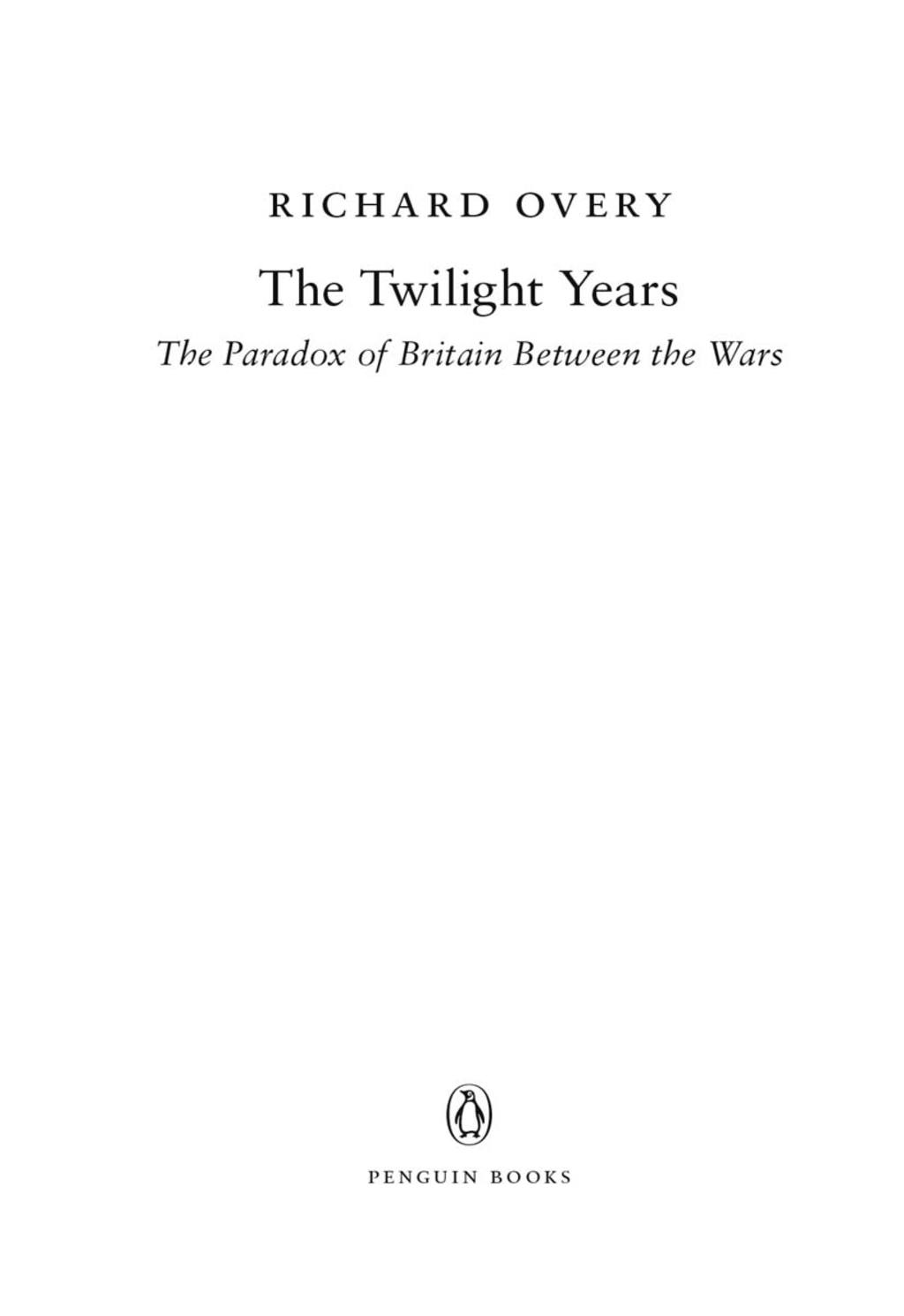 The Twilight Years eBook