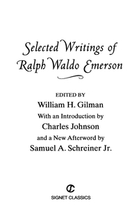 Cover image: Selected Writings of Ralph Waldo Emerson 9780451531865