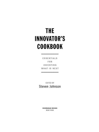 Cover image: The Innovator's Cookbook 9781594485589