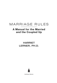 Cover image: Marriage Rules 9781592406913