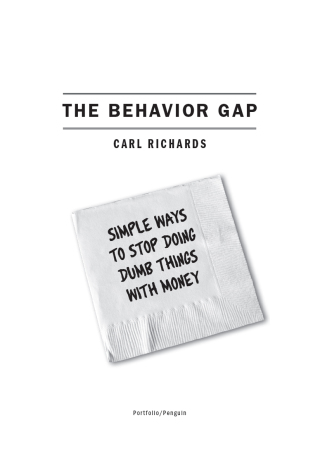 Cover image: The Behavior Gap 9781591844648