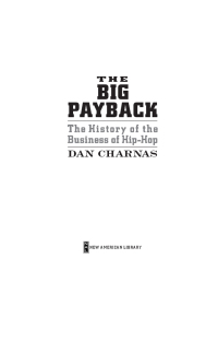 Cover image: The Big Payback 9780451234780