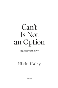 Cover image: Can't Is Not an Option 9781595230850
