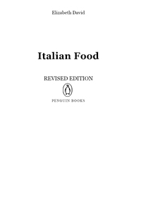 Cover image: Italian Food 9780141181554