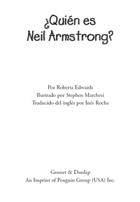 Cover image: ¿Quién es Neil Armstrong? 9780448458755