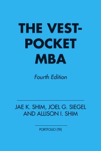 Cover image: The Vest-Pocket MBA 9781591844334