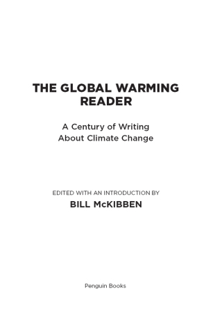 Cover image: The Global Warming Reader 9780143121893