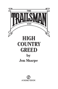 Cover image: The Trailsman #365 9780451236227