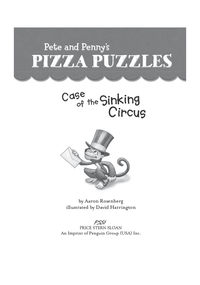 Cover image: Case of the Sinking Circus #4 9780843198102