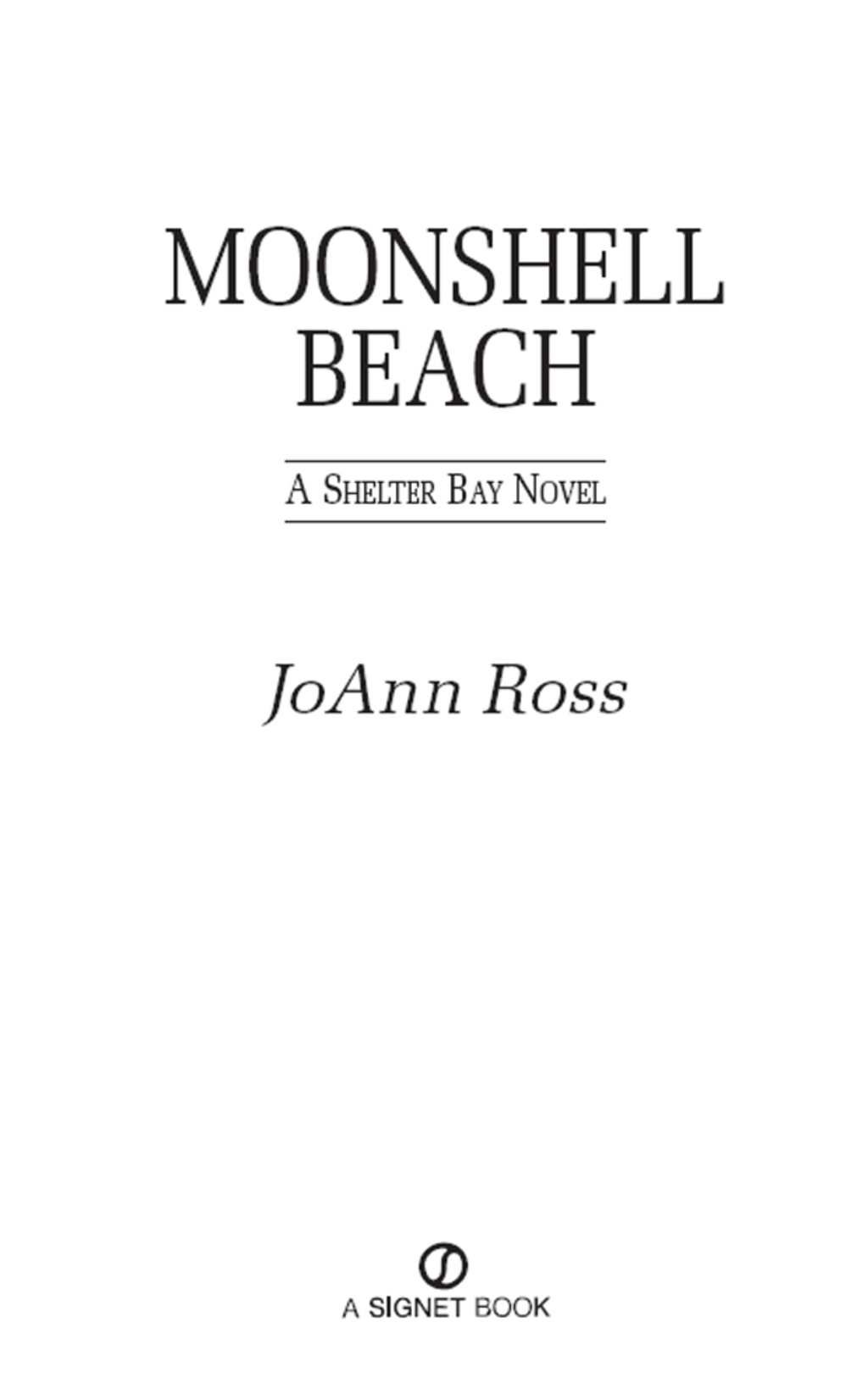 Moonshell Beach (eBook)
