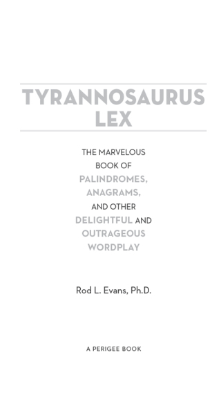 Cover image: Tyrannosaurus Lex 9780399537493