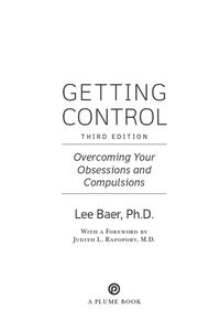 Cover image: Getting Control 9780452297852