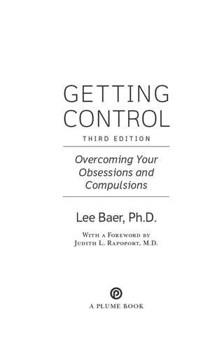 Cover image: Getting Control 9780452297852