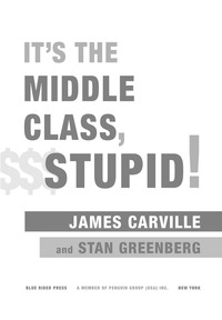 Cover image: It's the Middle Class, Stupid! 9780399160394