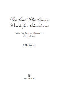Cover image: The Cat Who Came Back for Christmas 9780452298781