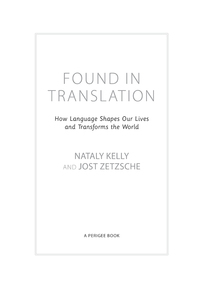 Cover image: Found in Translation 9780399537974