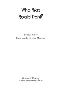 Cover image: Who Was Roald Dahl? 9780448461465