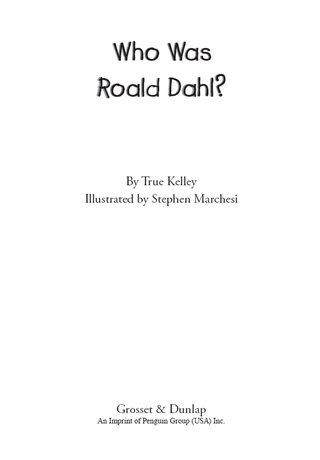 Cover image: Who Was Roald Dahl? 9780448461465