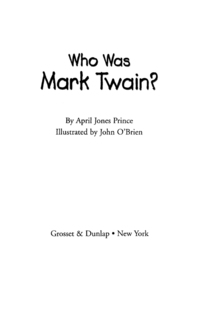 Cover image: Who Was Mark Twain? 9780448433196