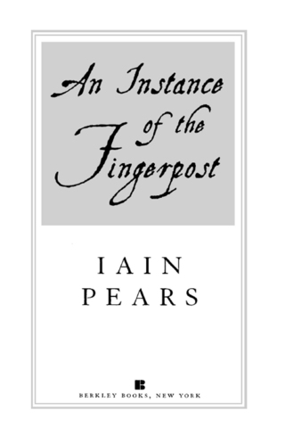 Cover image: An Instance of the Fingerpost 9780425167724