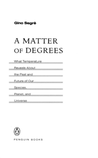 Cover image: A Matter of Degrees 9780142002780