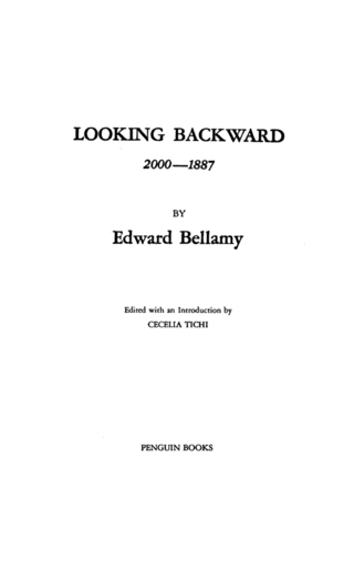 Cover image: Looking Backward 9780140390186