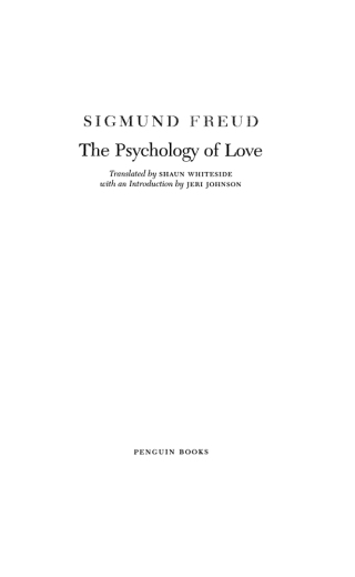 Cover image: The Psychology of Love 9780142437469