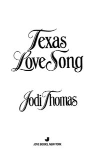 Cover image: Texas Love Song 9780515119534