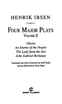 Cover image: Four Major Plays, Volume II 9780451528032