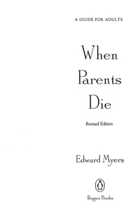 Cover image: When Parents Die 9780140262315