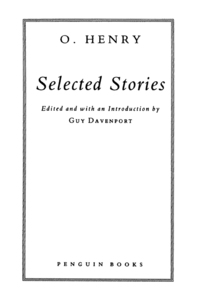 Cover image: Selected Stories 9780140186888