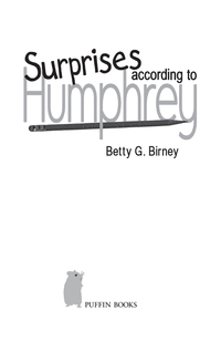 Cover image: Surprises According to Humphrey 9780142412961