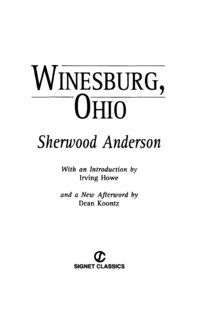 Cover image: Winesburg, Ohio 9780451529954