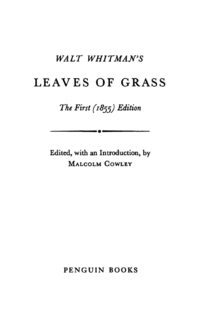 Cover image: Leaves of Grass 9780140421996