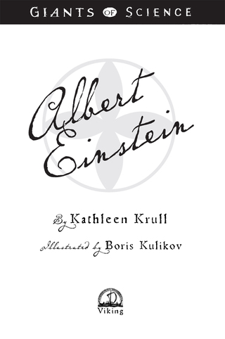 Cover image: Albert Einstein 9780670063321