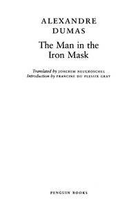 Cover image: The Man in the Iron Mask 9780140439243