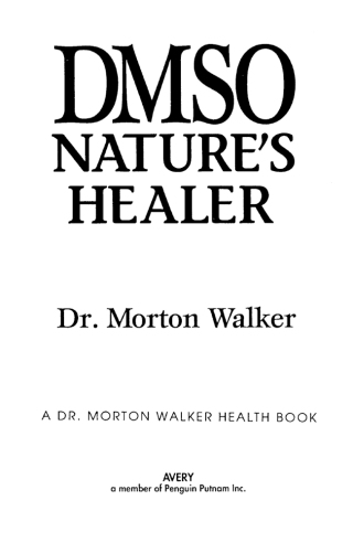 Cover image: Dmso 9780895295484