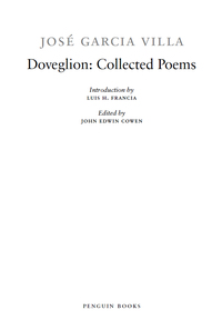 Cover image: Doveglion: Collected Poems 9780143105350
