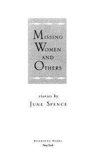 Cover image: Missing women & others 9781573227377