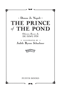 Cover image: The Prince of the Pond 9780140371512