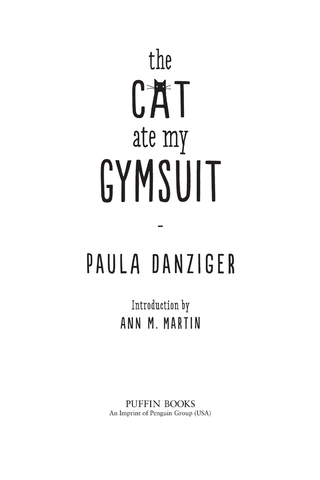 Cover image: The Cat Ate My Gymsuit 9780142406540