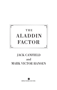 Cover image: The Aladdin Factor 9780425150757