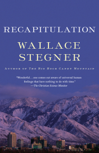 Cover image: Recapitulation