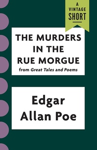 Cover image: The Murders in the Rue Morgue